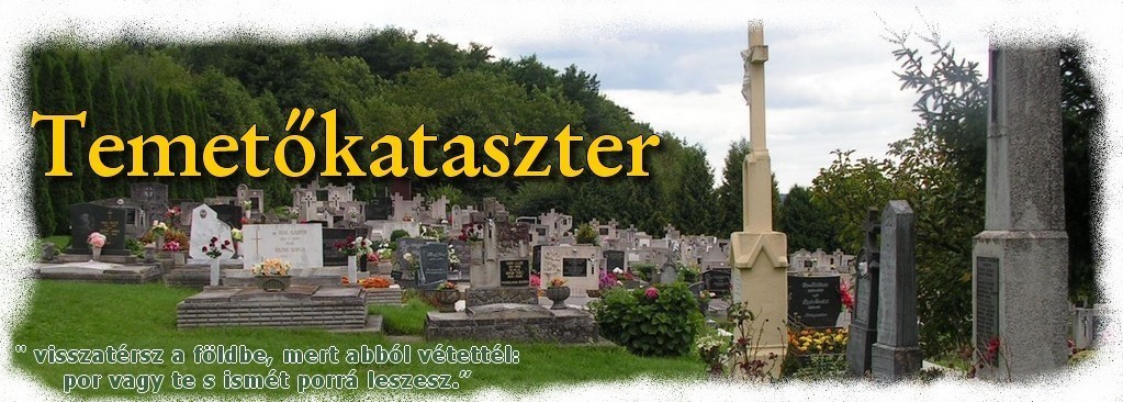 Temet&otilde;kataszter digit&aacute;lis temető